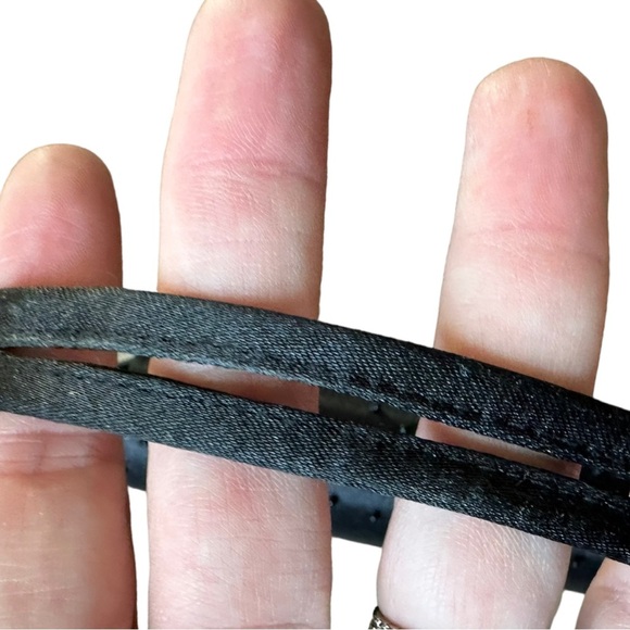 Vintage Sasha Black Beaded Crossbody Carry Evening Bag - Picture 9 of 10